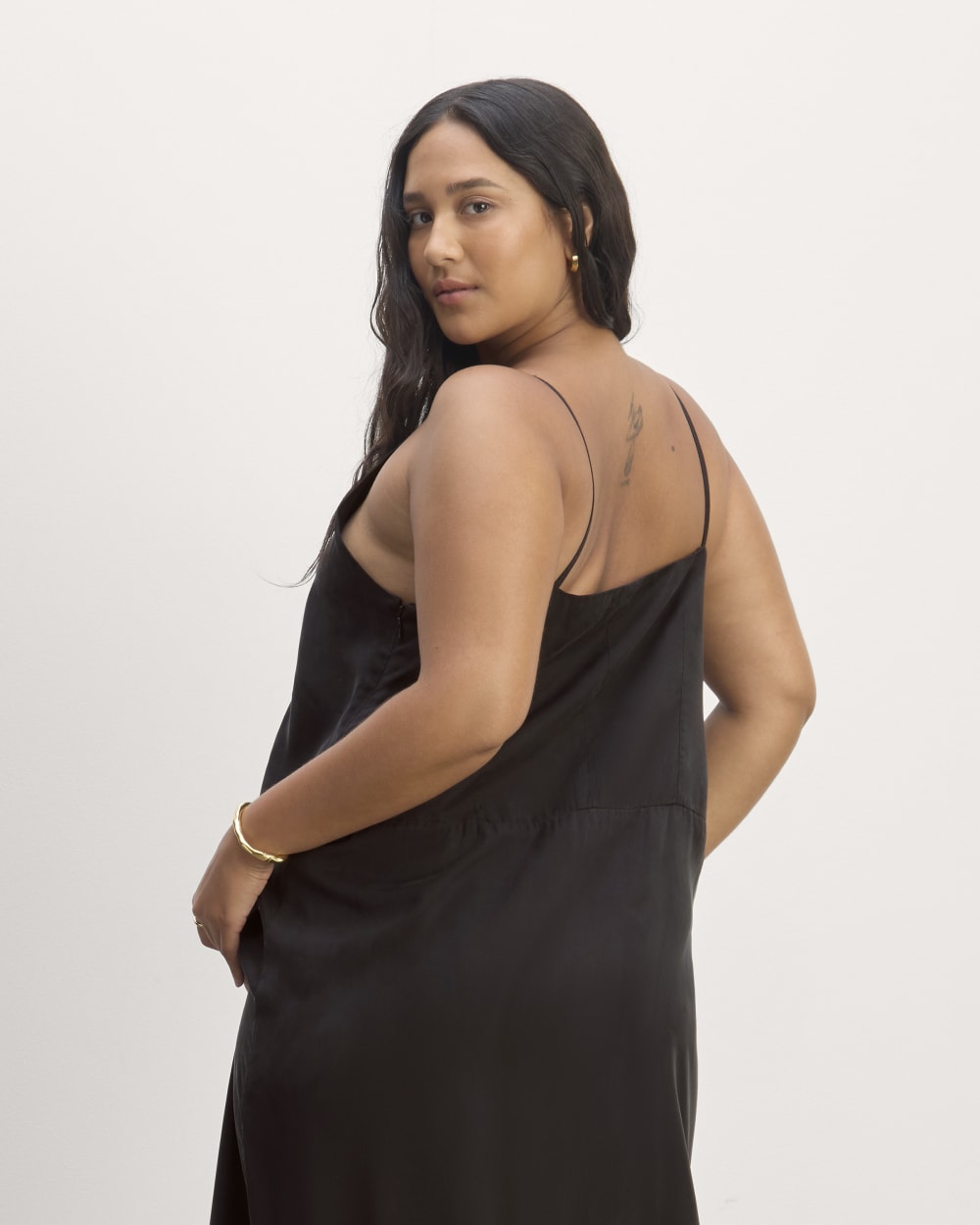 The Long Weekend Dress in Butterlite | Black - Image 6