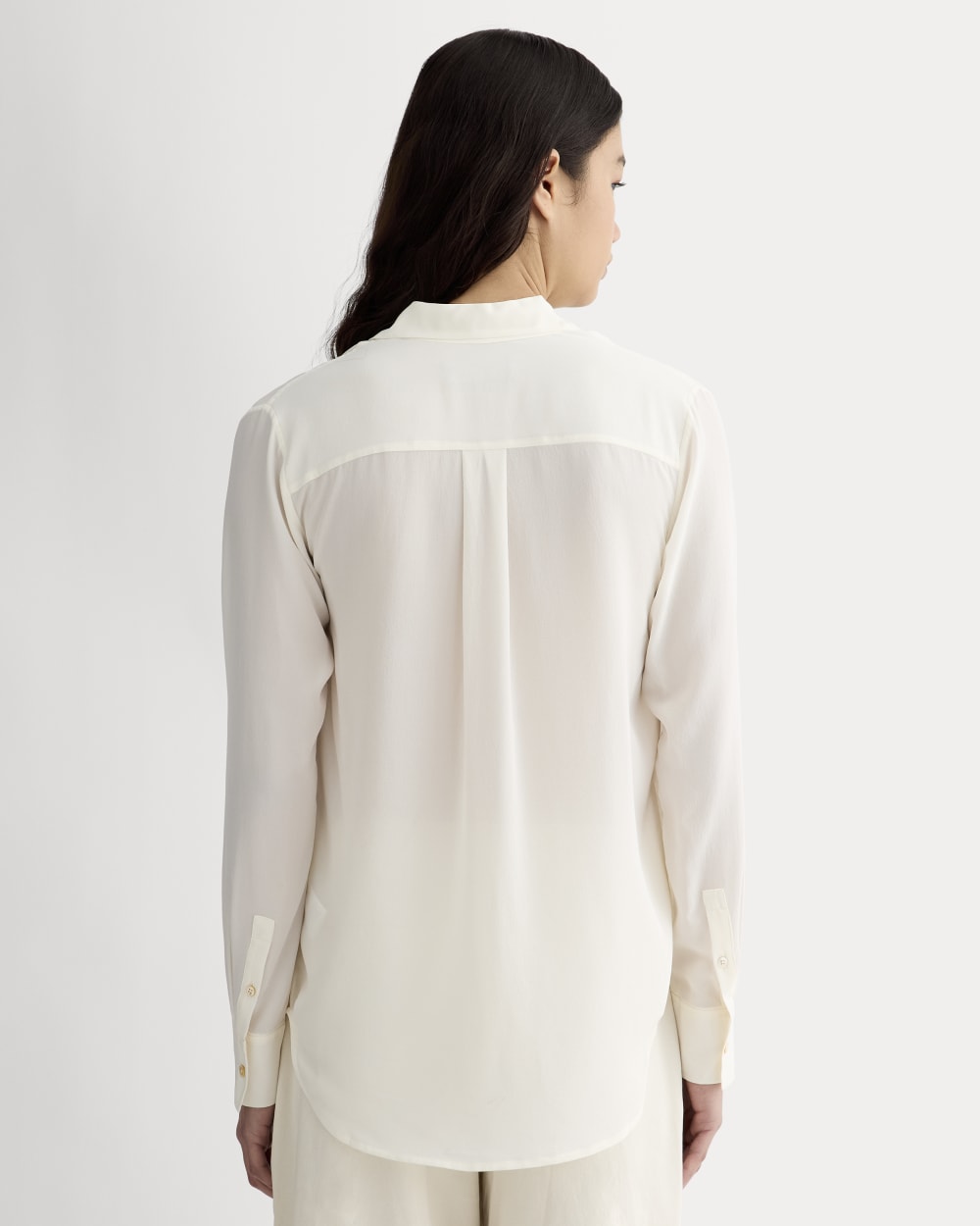 The Must-Have Shirt in Washable Silk | Off-White - Image 5