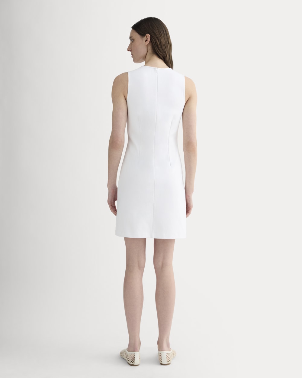 The Dream '90s Shift Dress | White - Image 5