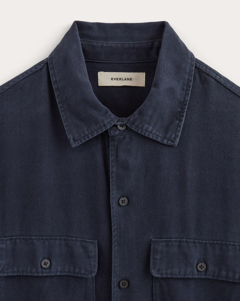 The Relaxed Utility Shirt in Buttersoft | Navy - Image 6