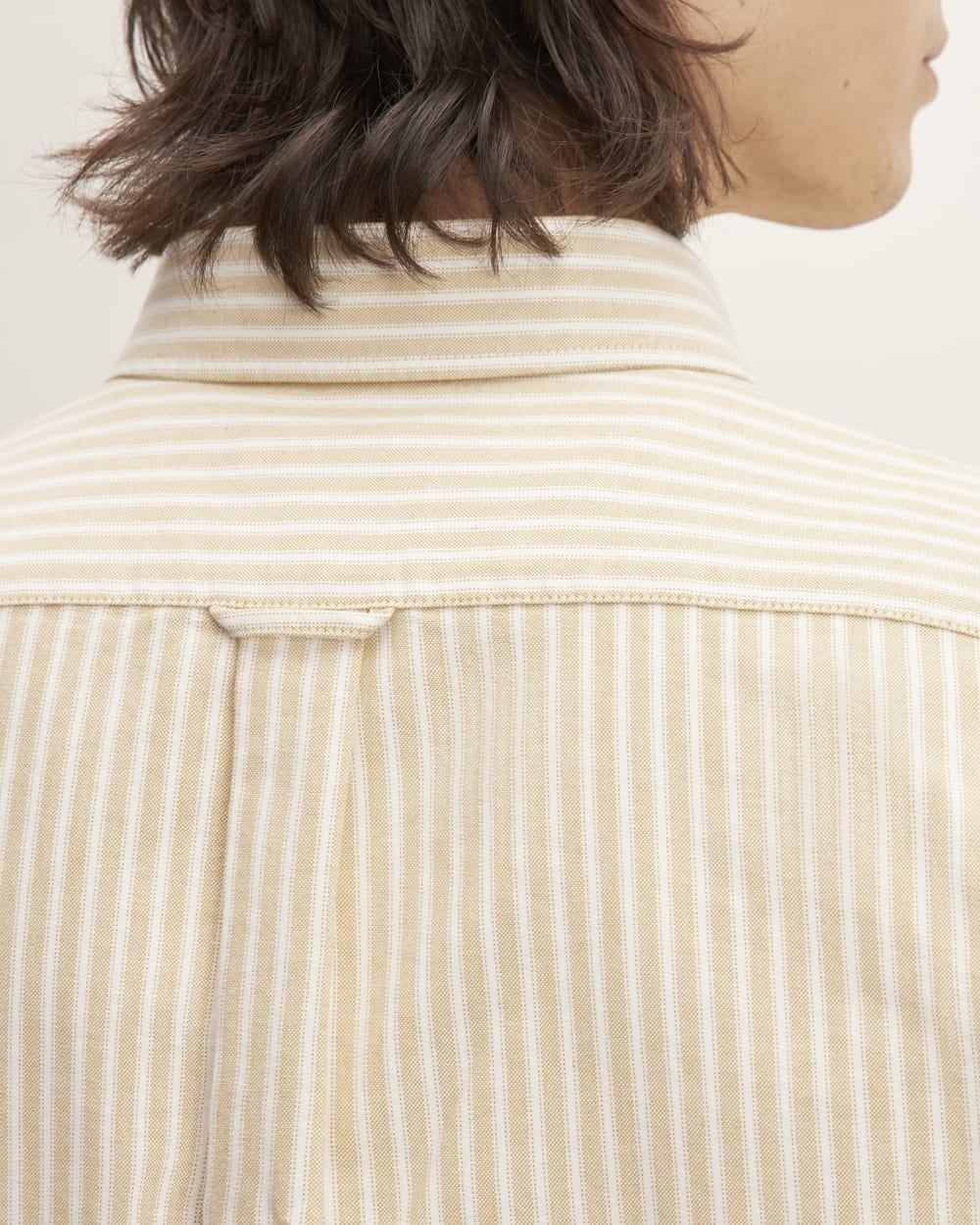 The Classic Oxford Shirt | Bone / Honey | Tall - Image 5