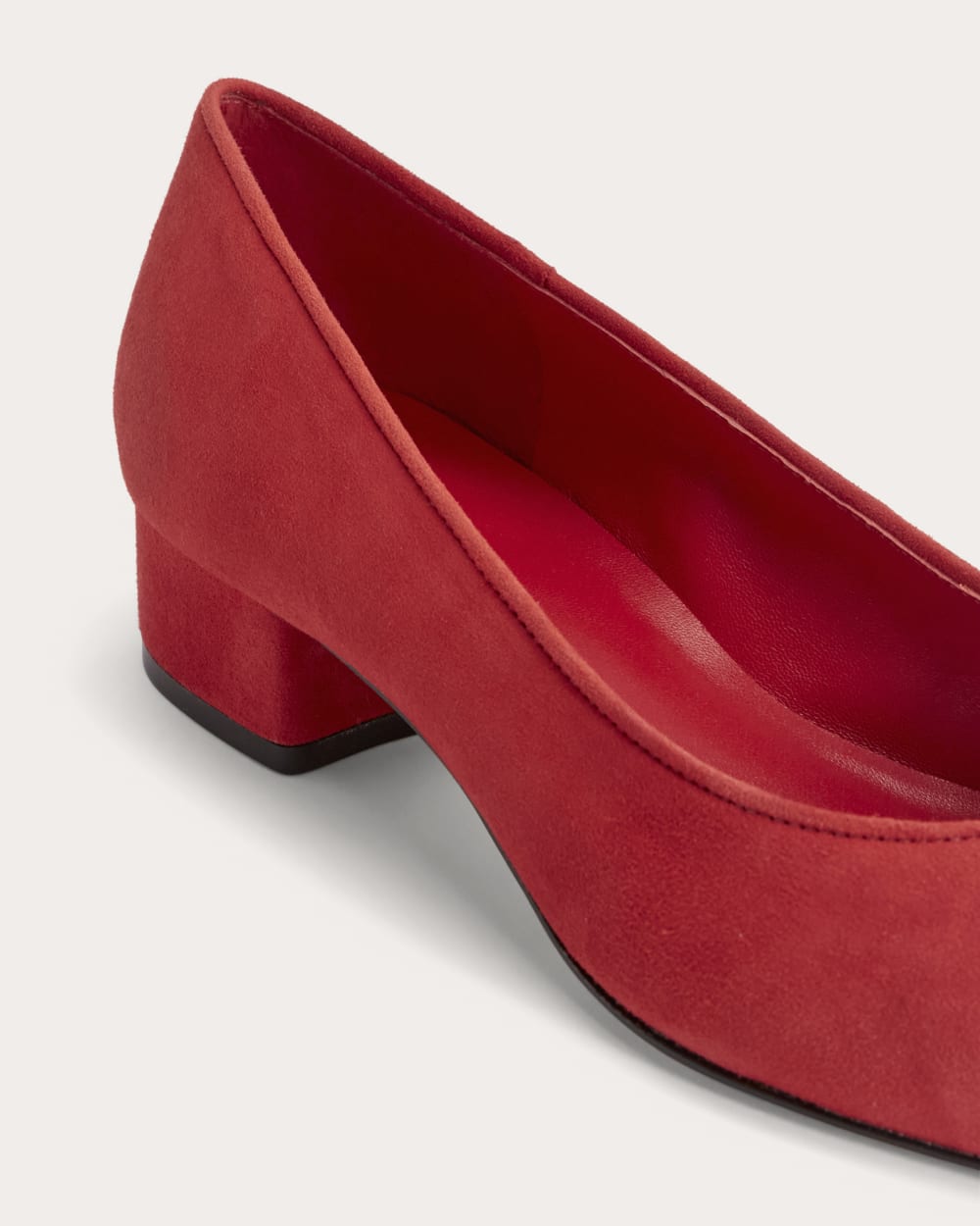 The Ballet Pump | Classic Red Suede - Image 7