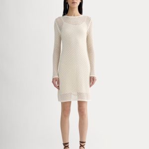 The Lace Knit Mini Dress | Birch