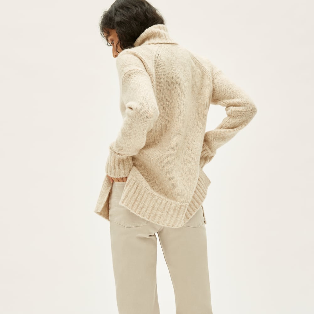 The Cloud Turtleneck | Heathered Ivory - Image 6