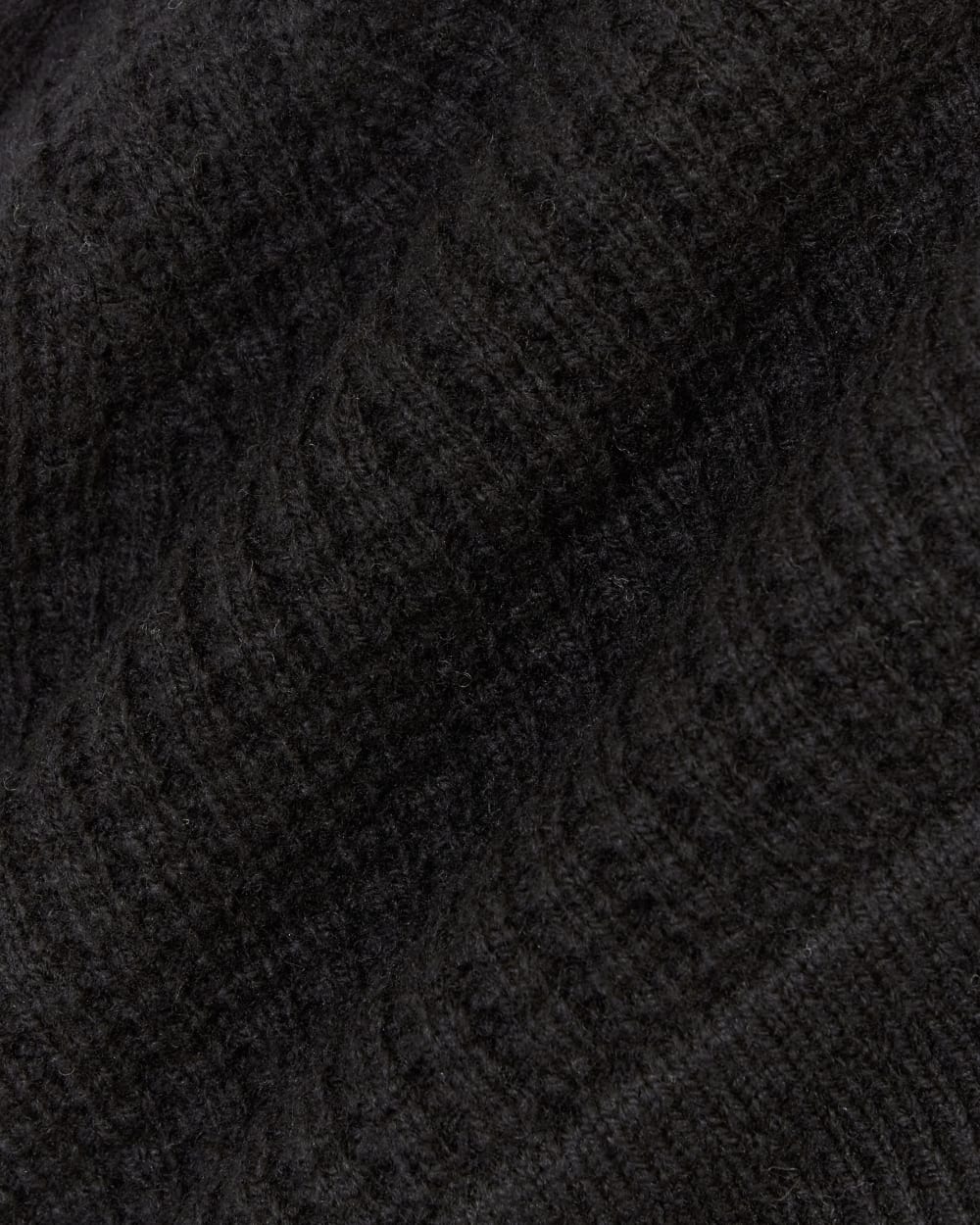 The Waffle Beanie | Black - Image 3