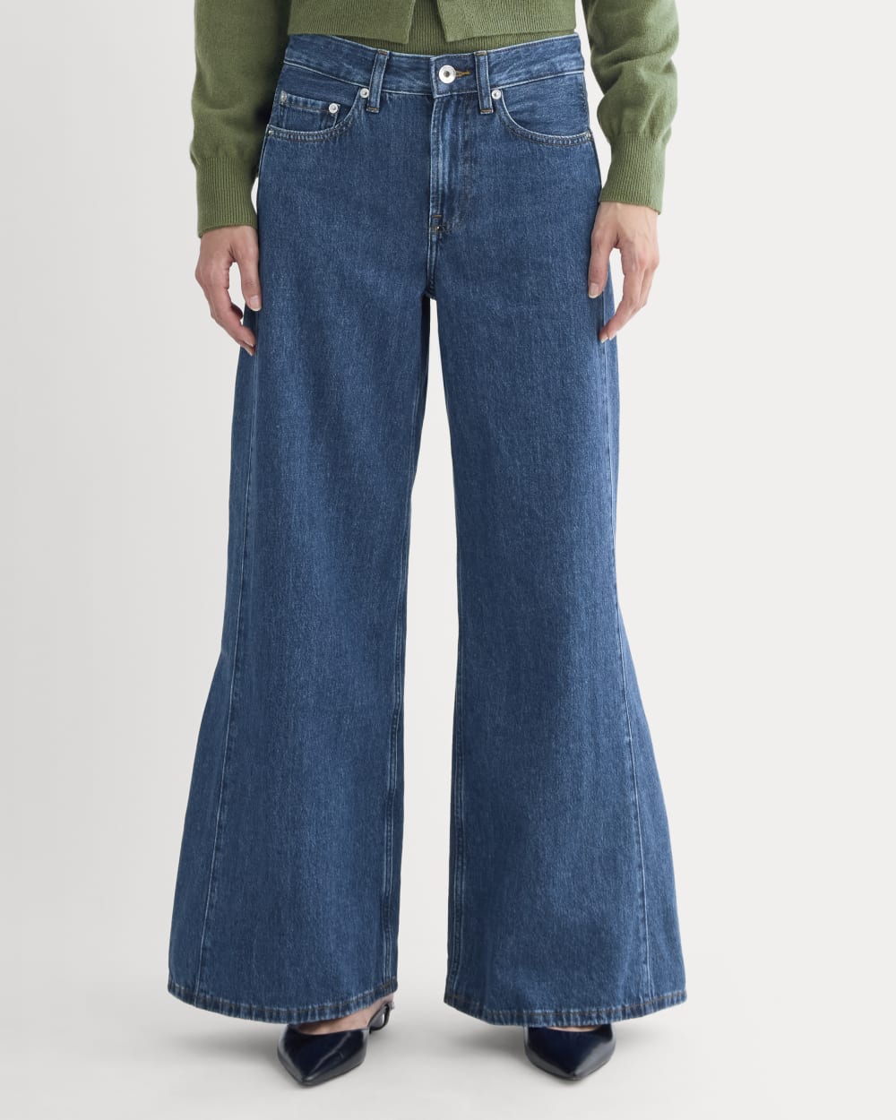 Paneled Wide-Leg Jean | Tungsten Blue Stone - Image 4