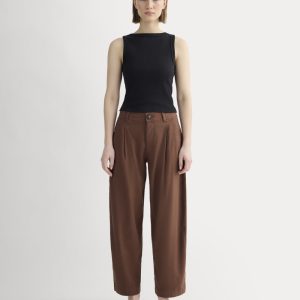 The Everywhere Pant in Stretch Linen | Cedarwood