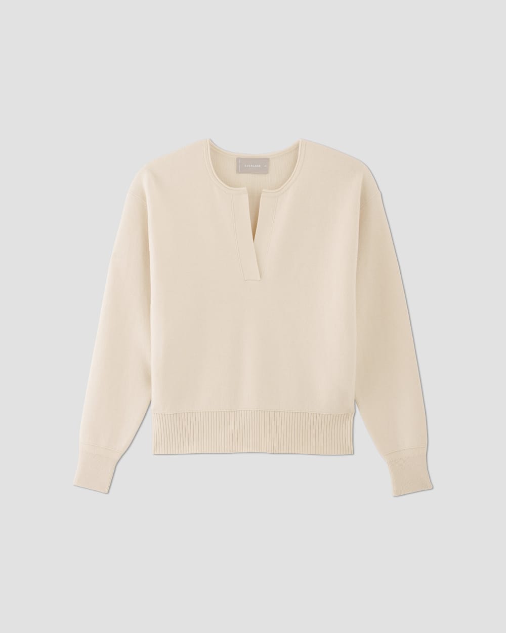 The Cotton-Merino Vintage Henley | Canvas - Image 2