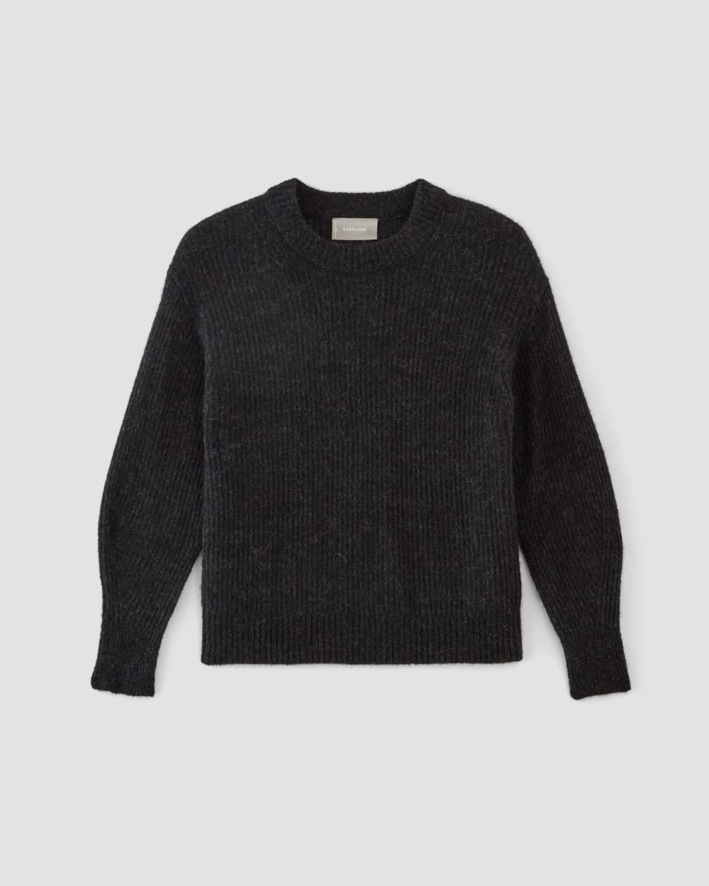 The Cocoon Crew in Alpaca | Heathered Black - Image 2