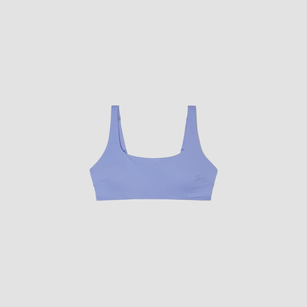 The Square-Neck Bikini Top | Cornflower Blue - Image 2