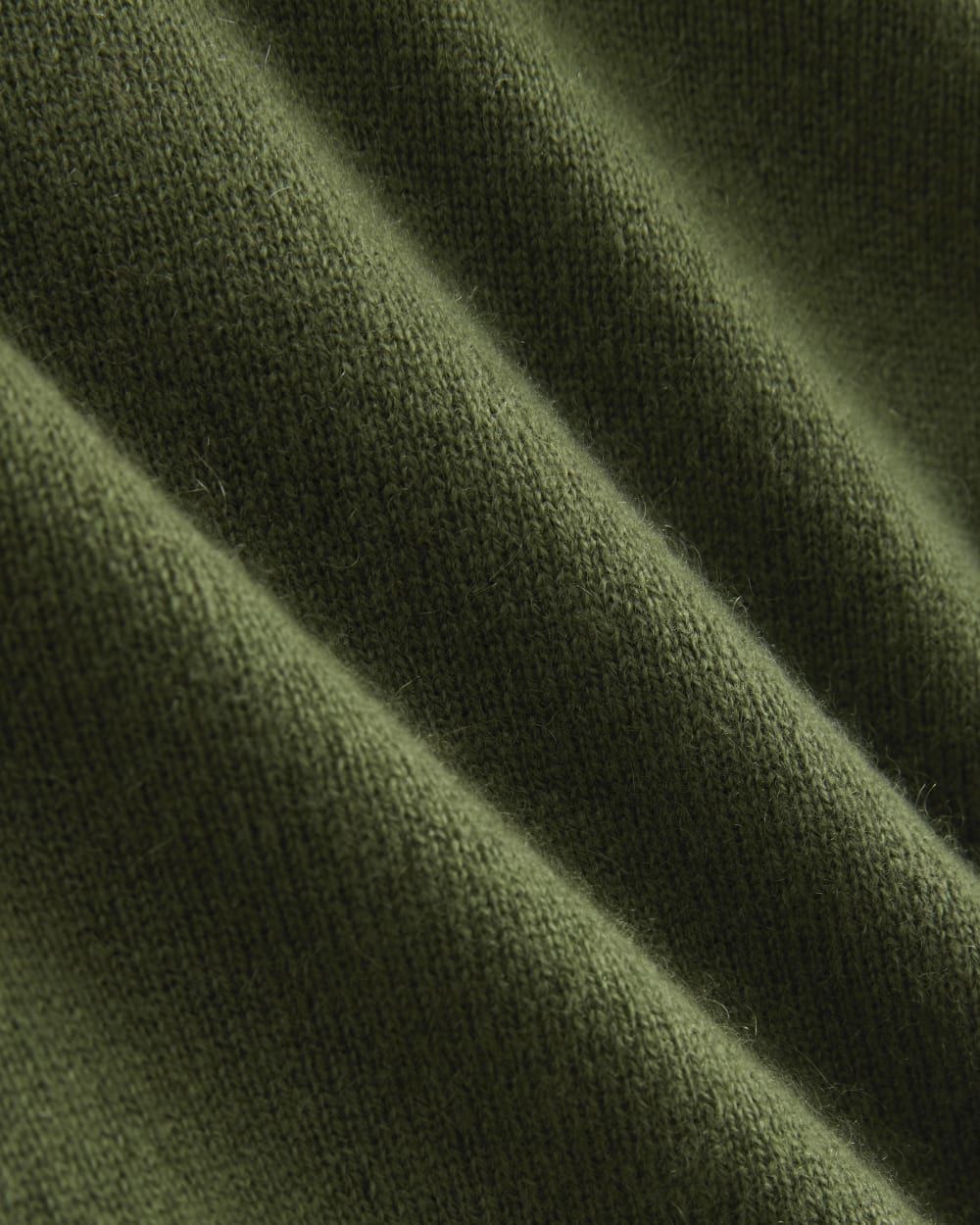 Cashmere Cropped Cardigan | Forest Green - Image 6