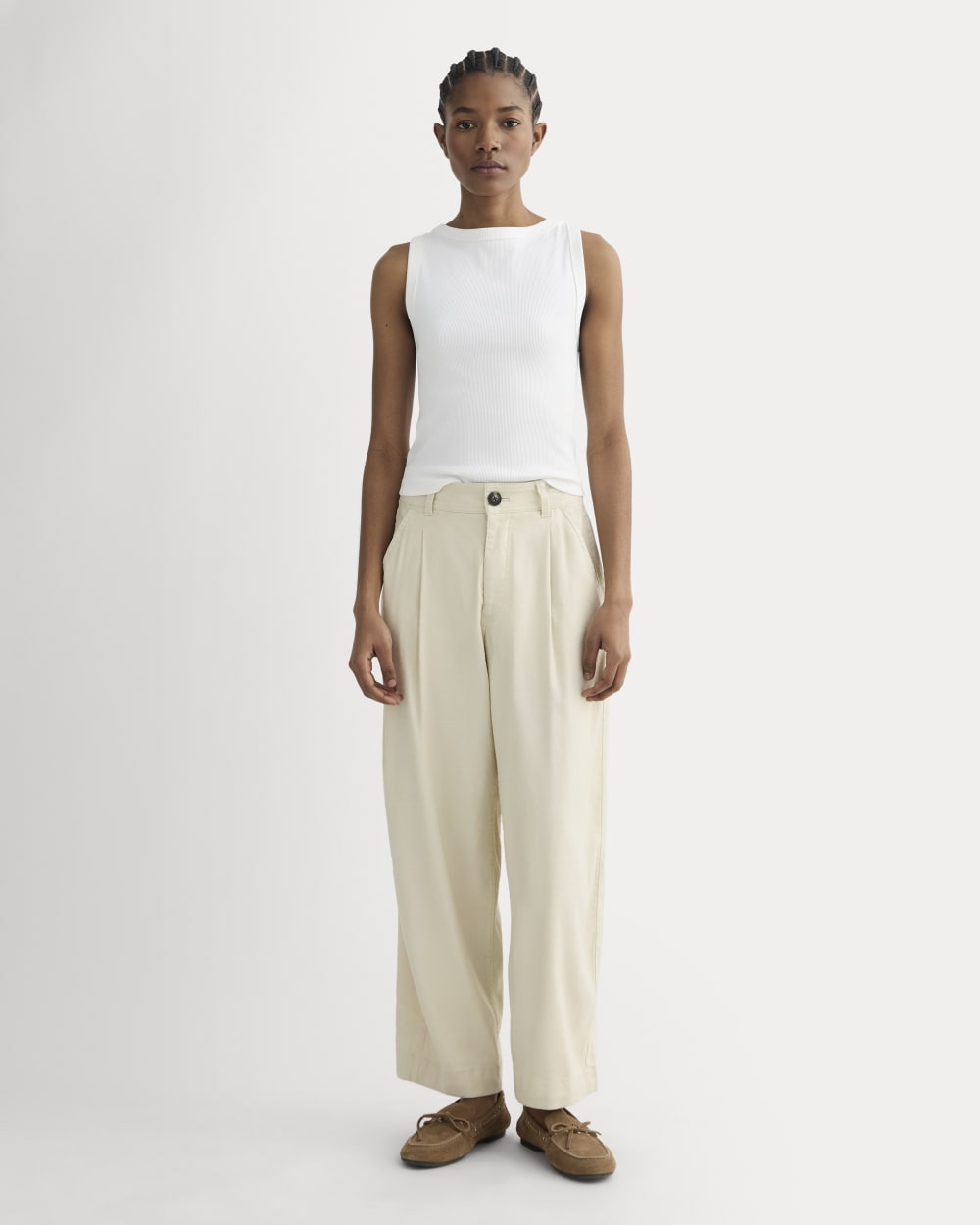 The Everywhere Pant in Stretch Linen | Birch