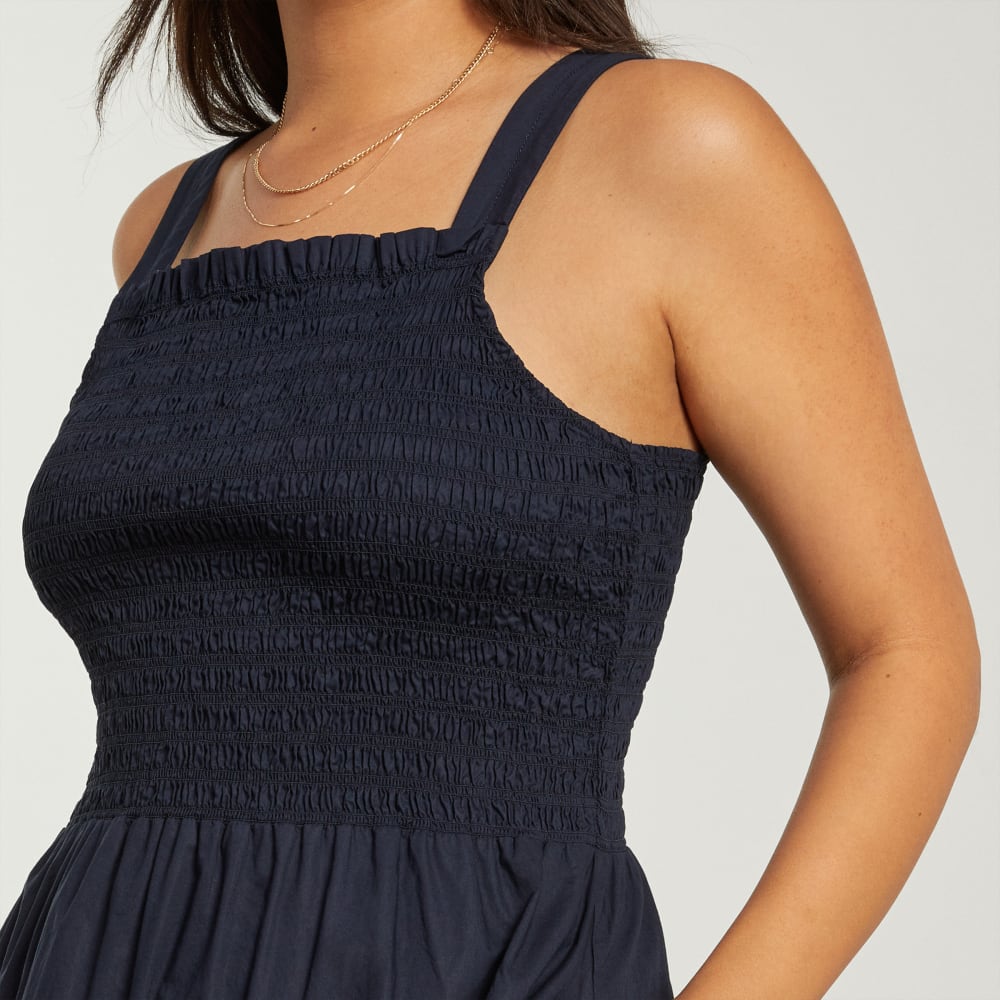 The Smock Dress | Deep Navy - Image 4