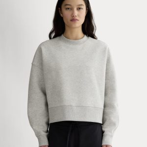 Luxe Fleece Sweatshirt | Heathered Grey