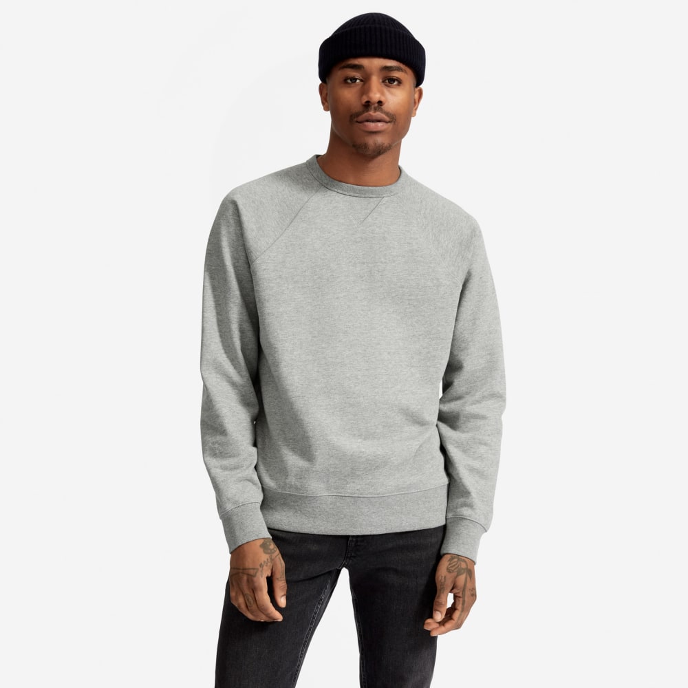 The Unisex French Terry Crew | Heathered Grey - Image 6
