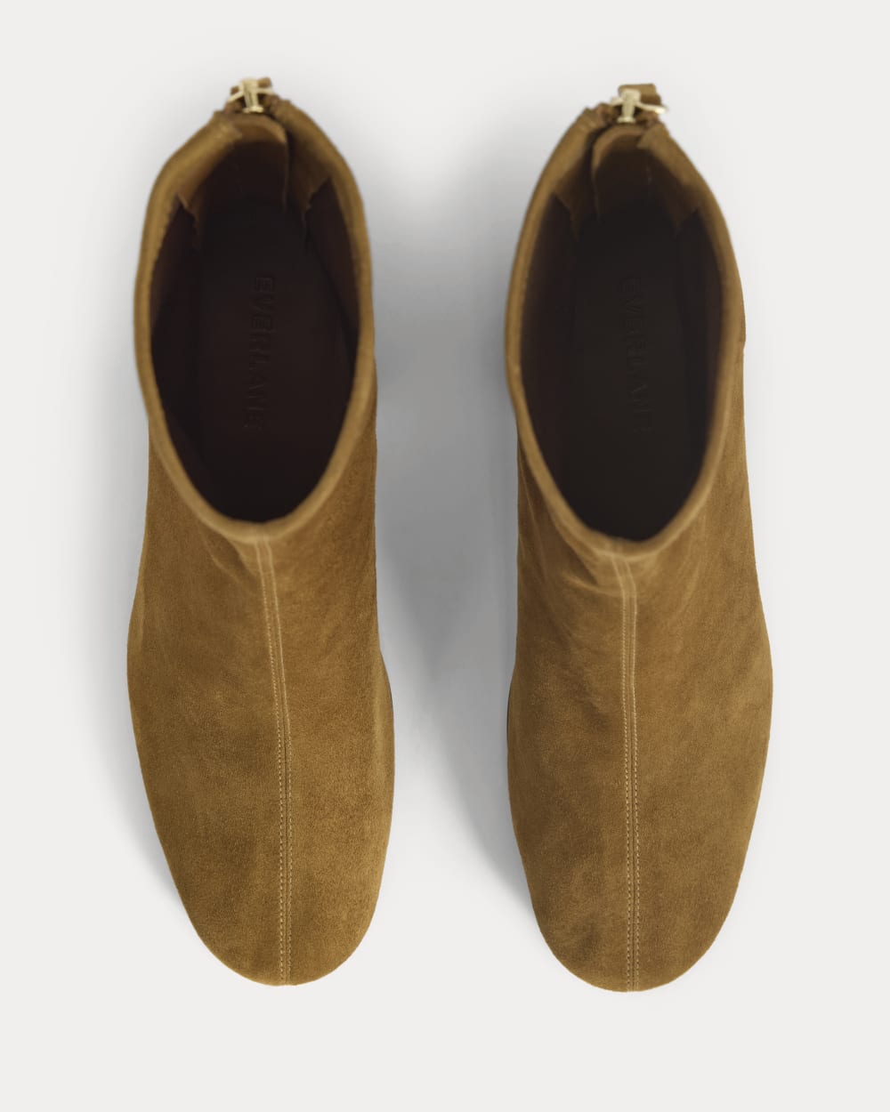 Leather Curved-Heel Boot | Russet - Image 3