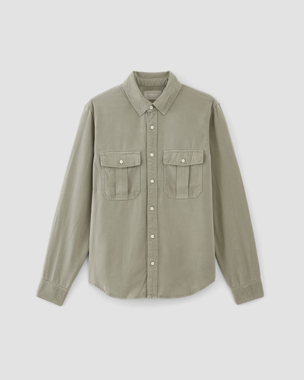 The Utility Shirt Jacket in Buttersoft | Sage Green - Image 2