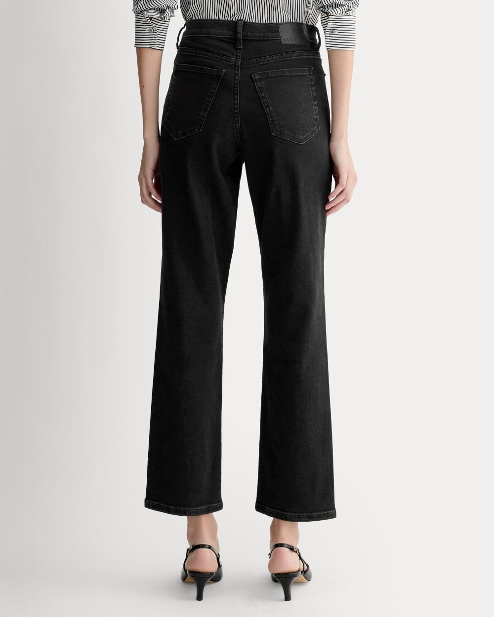The High-Key Stovepipe Jean | Washed Black - Image 5