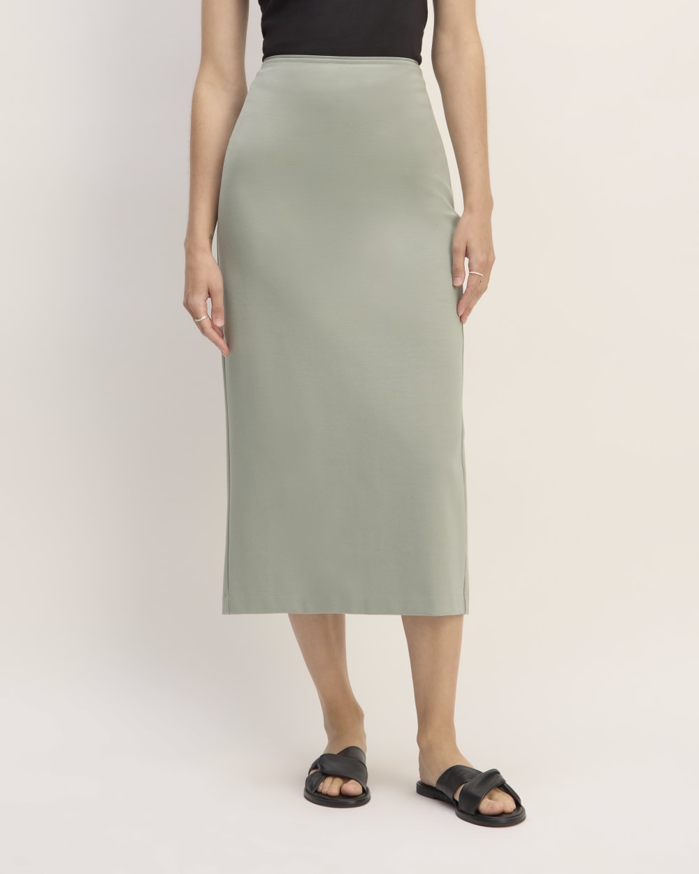 The Dream Maxi Skirt | Sage Green - Image 3