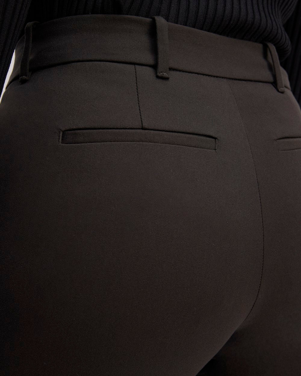 The Bi-Stretch Flare Pant | Black - Image 5