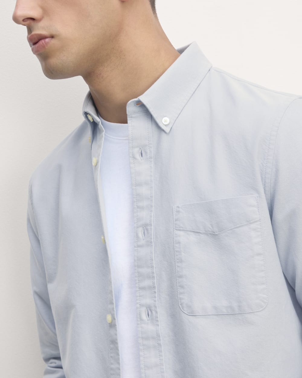 The Slim Oxford Shirt | Light Blue | Standard - Image 4
