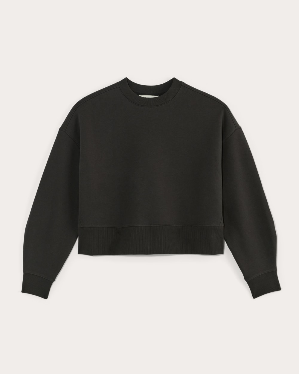 Luxe Fleece Sweatshirt | Black - Image 2