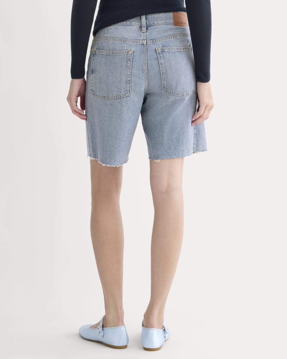 The OG Baggy Jean Short | Light Indigo - Image 5