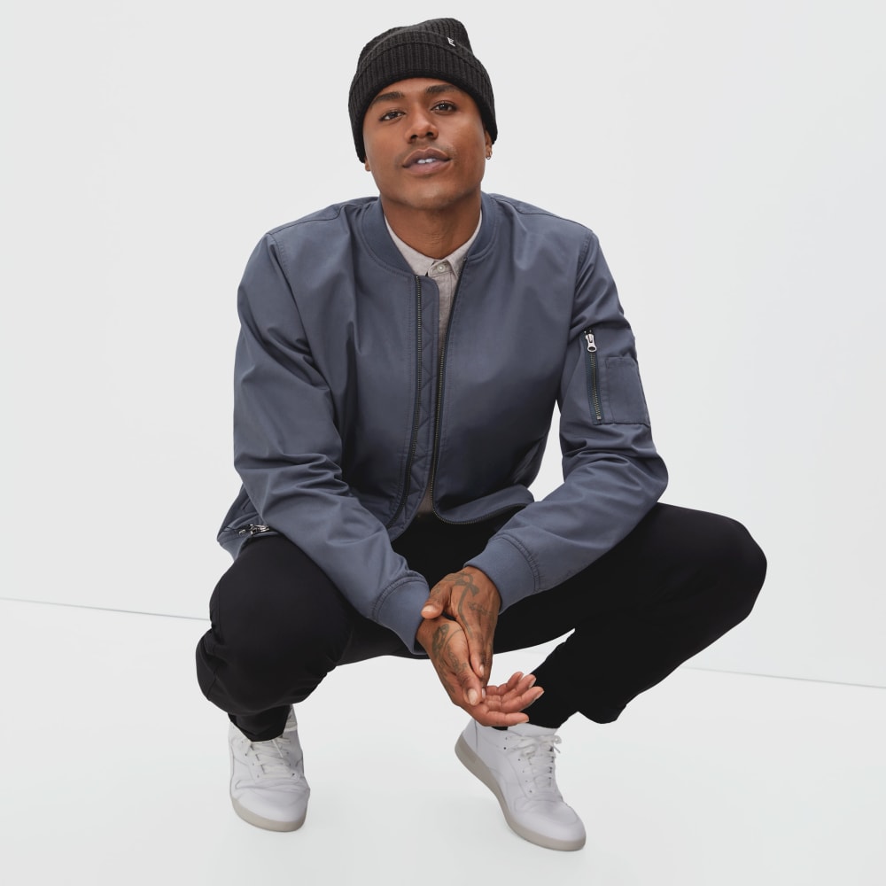 The Organic Cotton Chunky Beanie | Black - Image 3