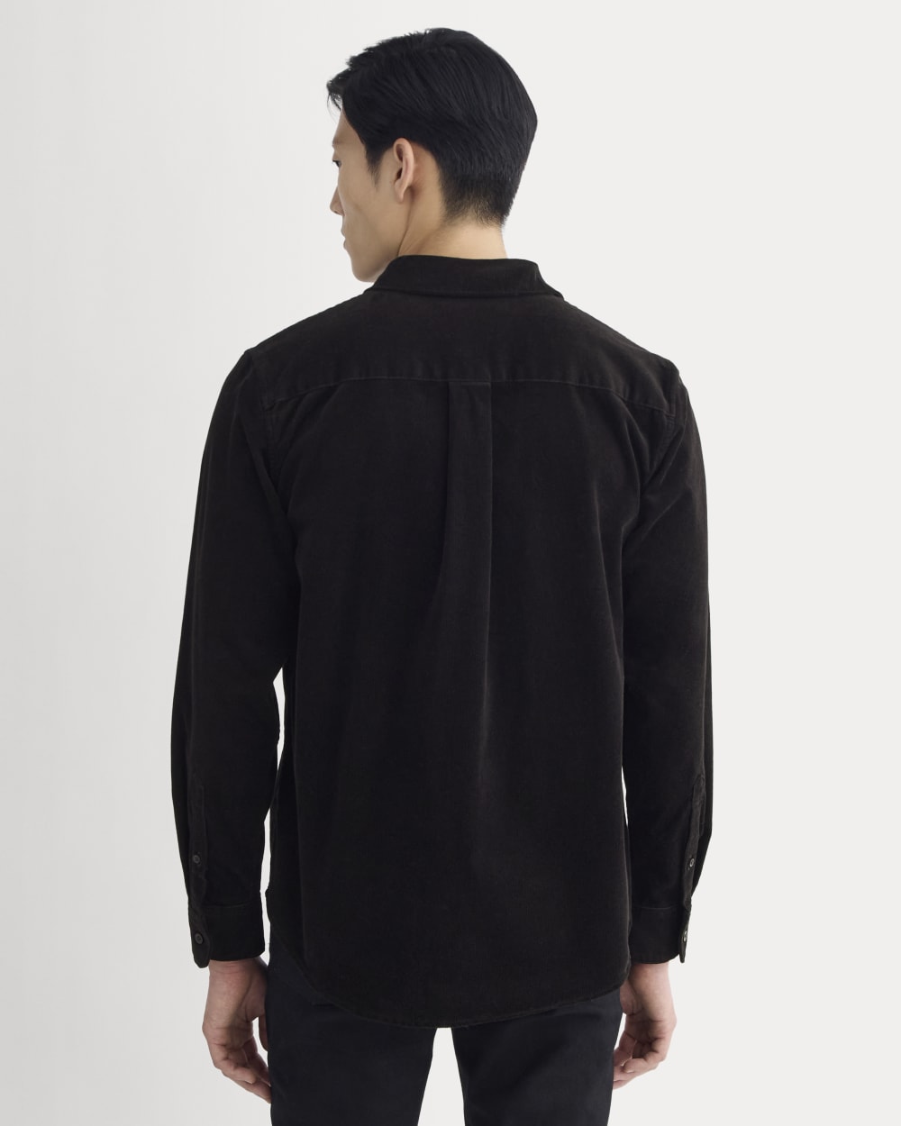 The Classic Shirt in Corduroy | Black - Image 5