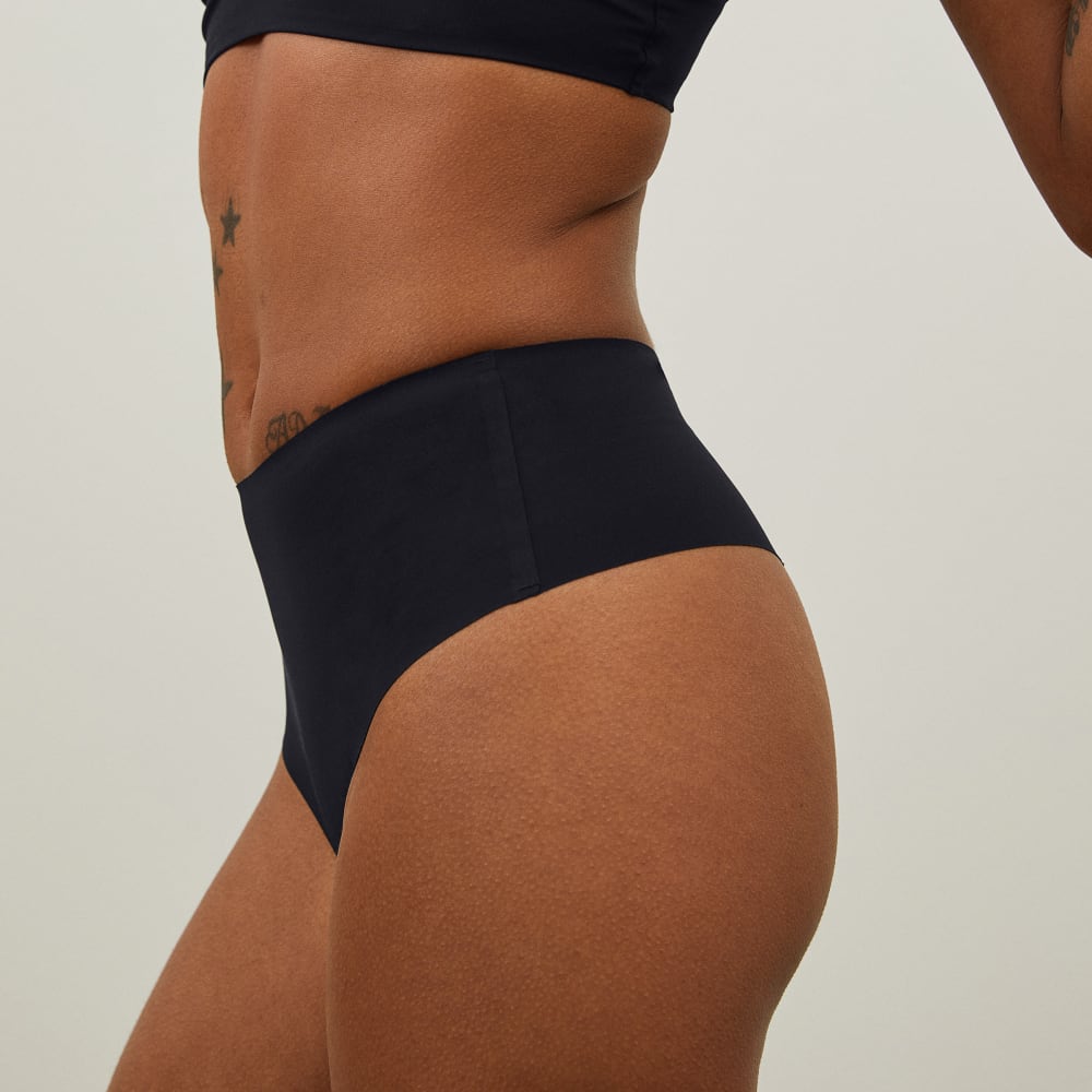 The Invisible High-Rise Thong | Black - Image 3