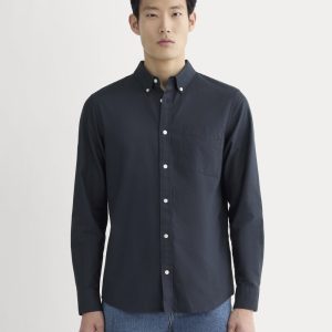 The Slim Oxford Shirt | Navy | Standard