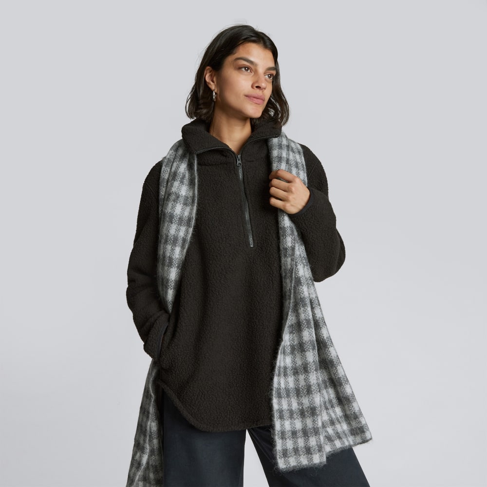 The ReNew Fleece Half-Zip | Black - Image 5