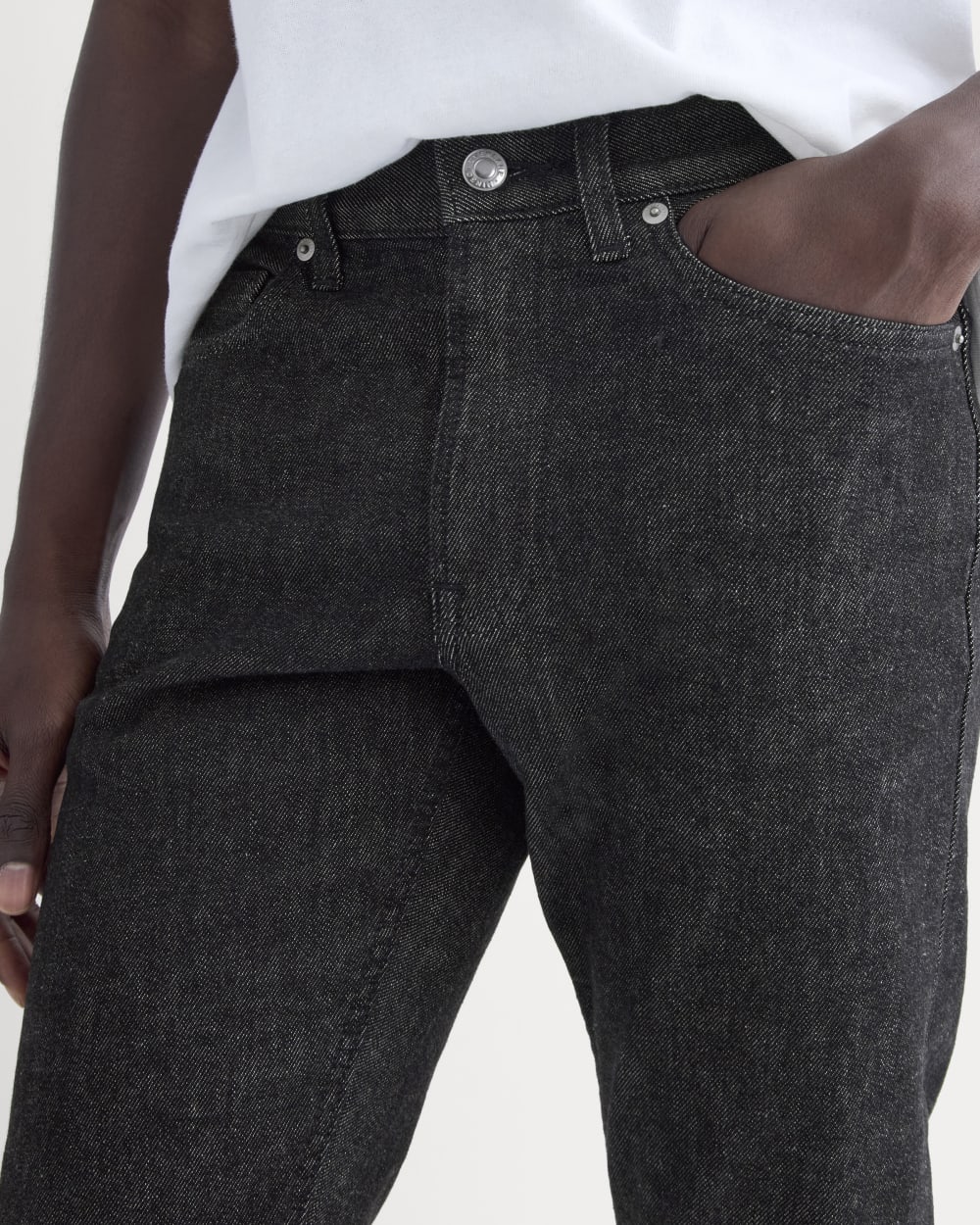 The Selvedge Slim-Fit Jean | Black Rinse - Image 4