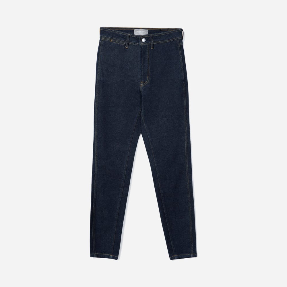 The Way-High? Clean Front Skinny Jean | Dark Indigo | 28.5 Inseam