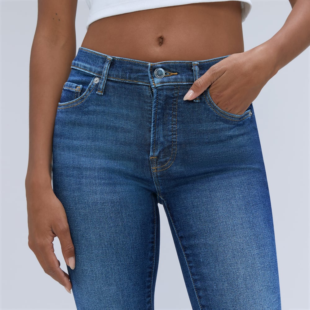 The Mid-Rise Skinny Stretch Jean | Dark Indigo - Image 5
