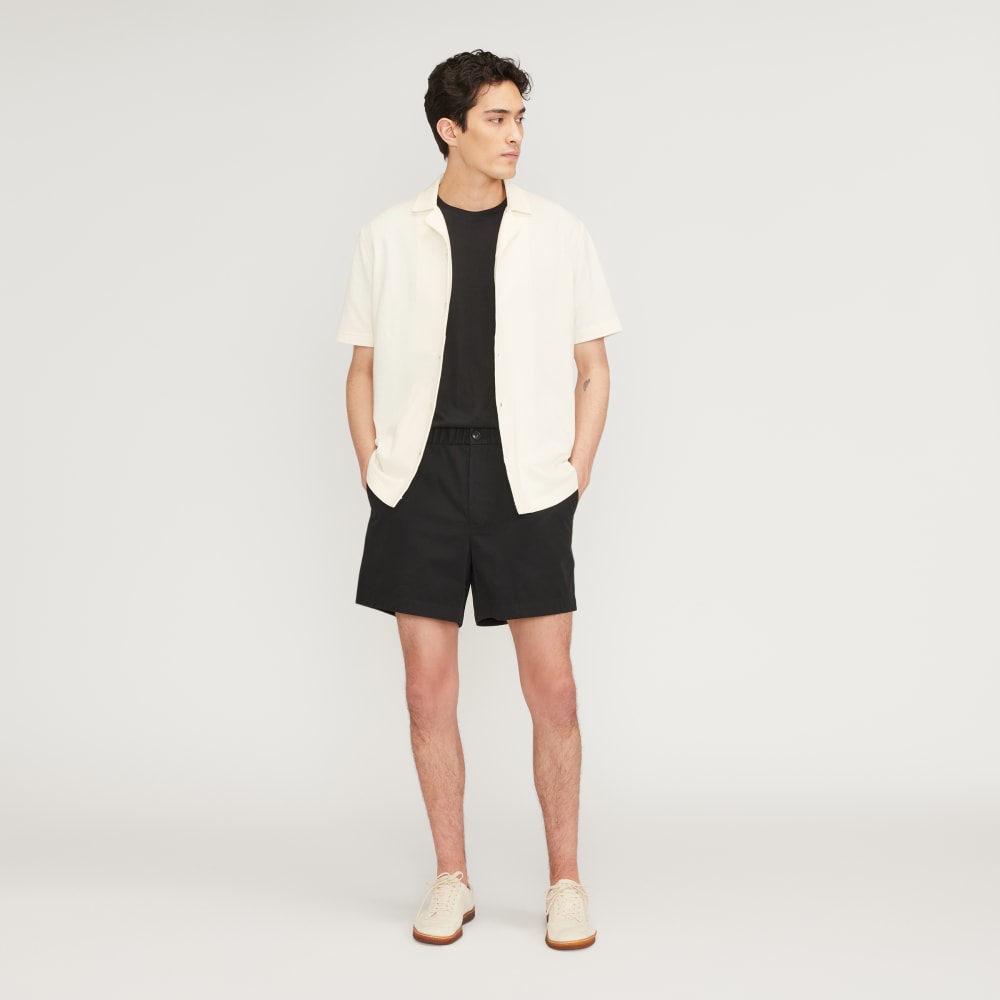 The Pique Short-Sleeve Shirt | Bone - Image 6
