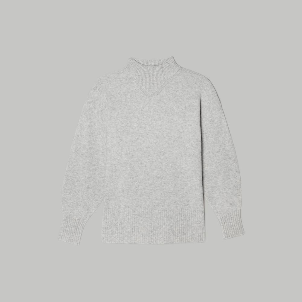 The Cozy-Stretch Pullover | Heathered Grey - Image 2