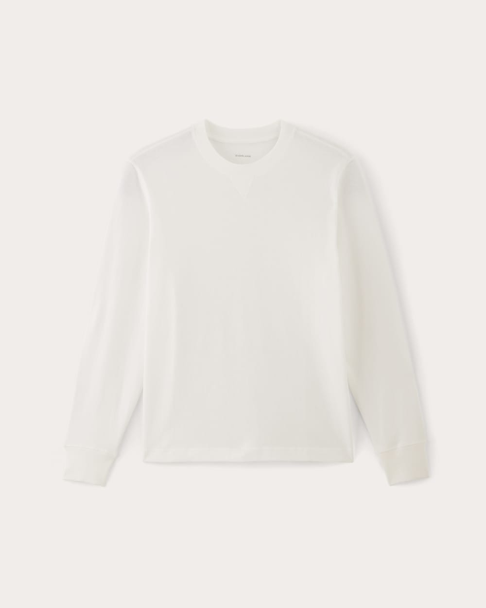 The Premium-Weight Relaxed Crew | White - Image 2