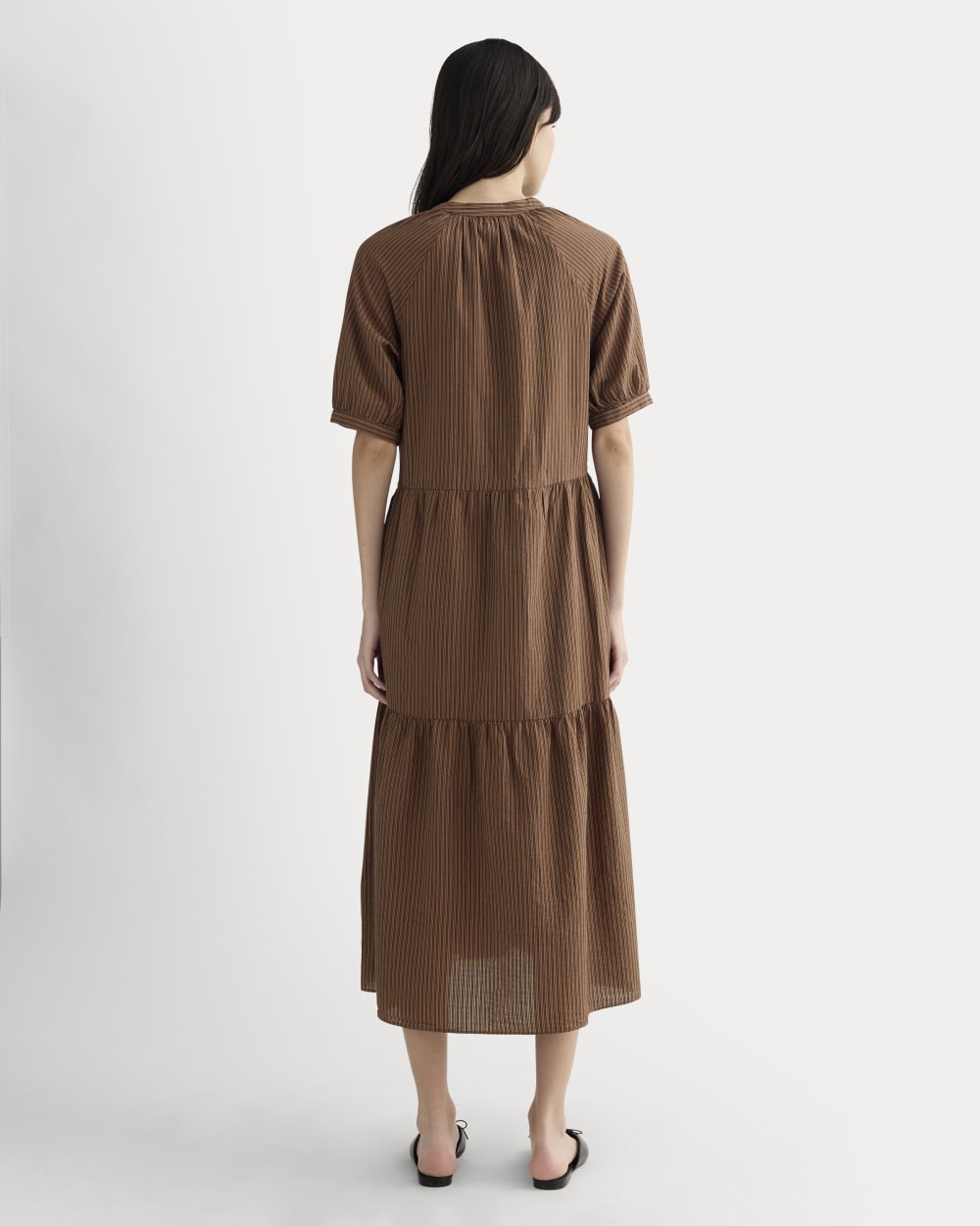 The Farmers Market Dress | Carob Brown / Black - Image 3