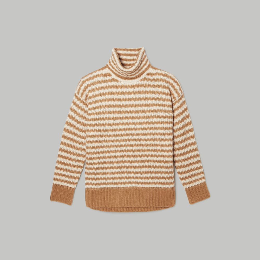 The Cloud Turtleneck | Ginger Root / Oat - Image 2