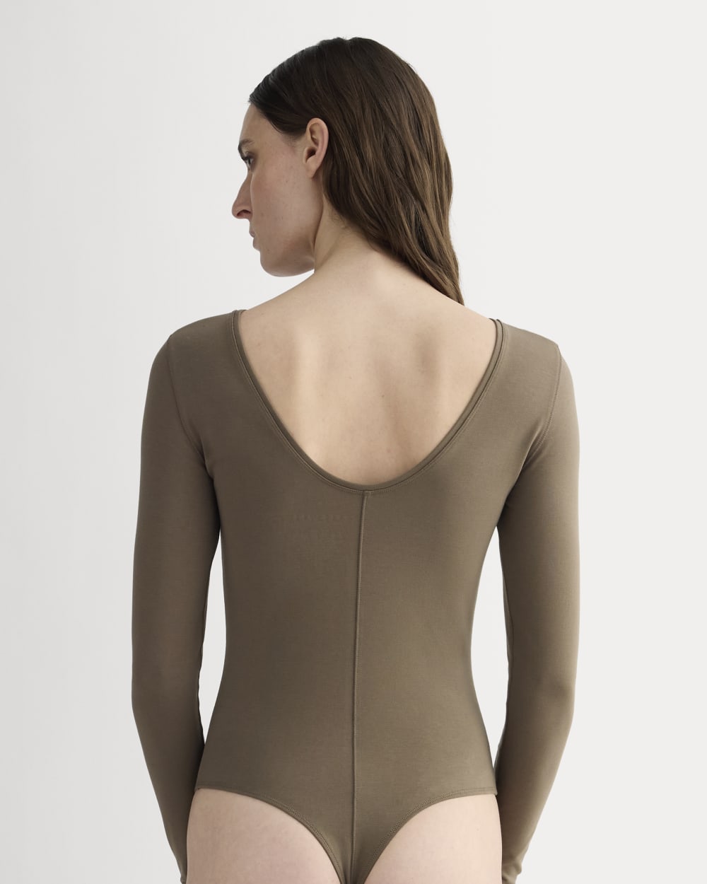 The Form Ballet Bodysuit | Deep Taupe - Image 4