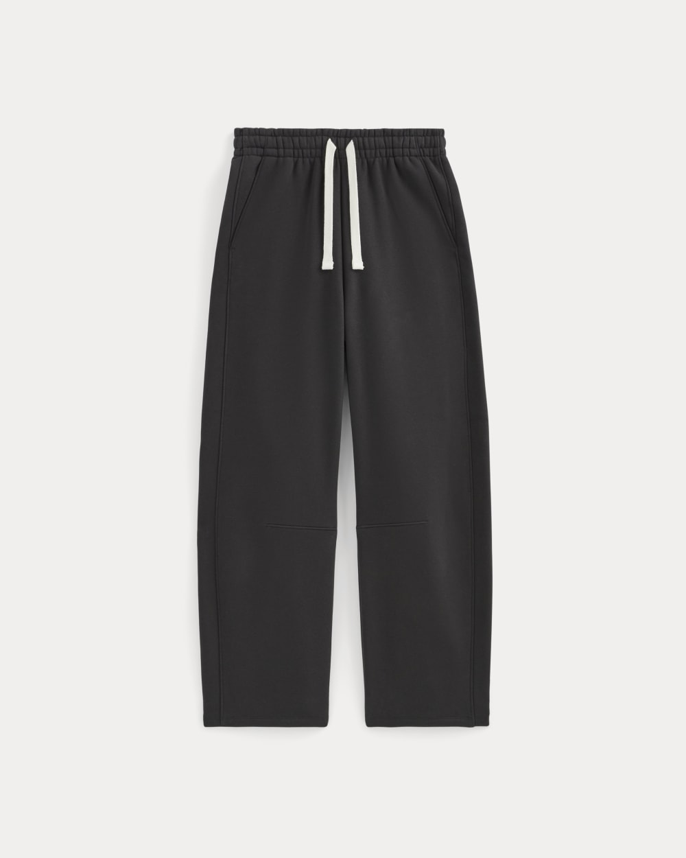Luxe Fleece Barrel Sweatpant | Black - Image 2