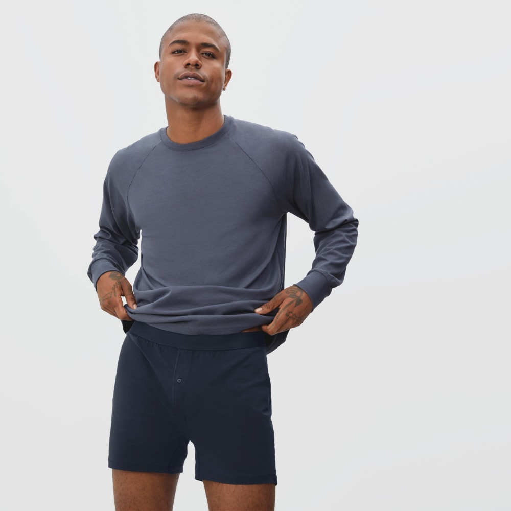 The Supima® Boxer | Uniform | Deep Navy