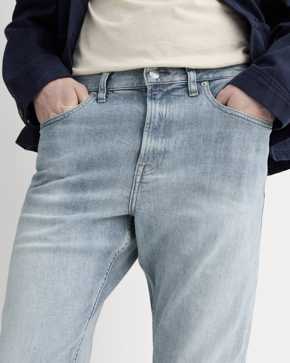The Selvedge Straight Fit Jean | Clear Sky - Image 4