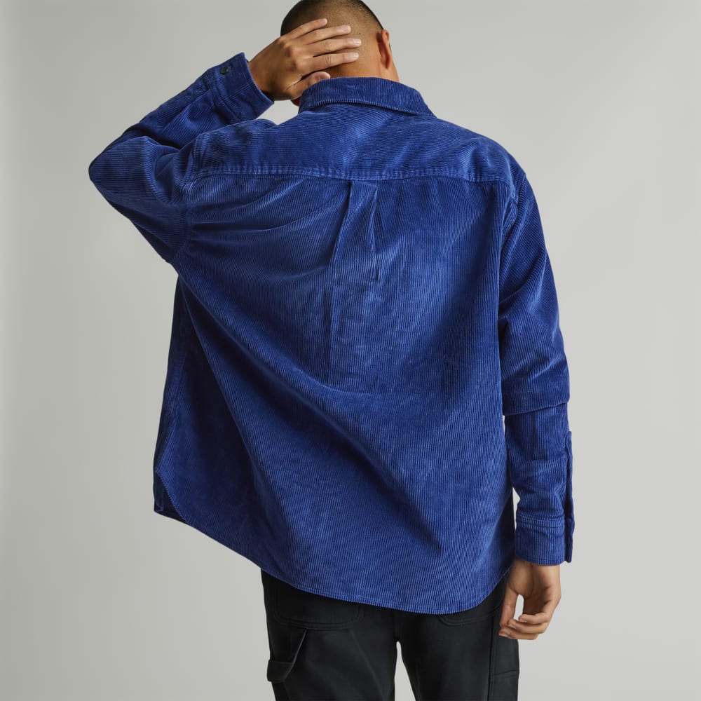 The Corduroy Everyone Overshirt | Cobalt - Image 5