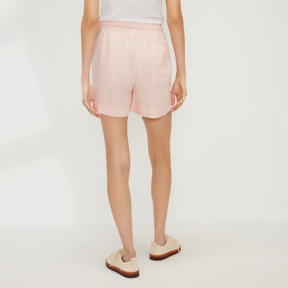 The Linen Boxer Short | Petal Pink - Image 6