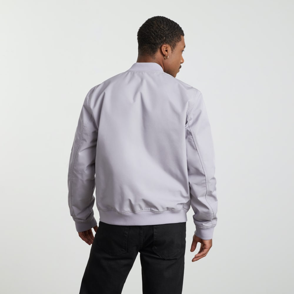 The Bomber Jacket | Uniform | Lilac Grey - Image 4