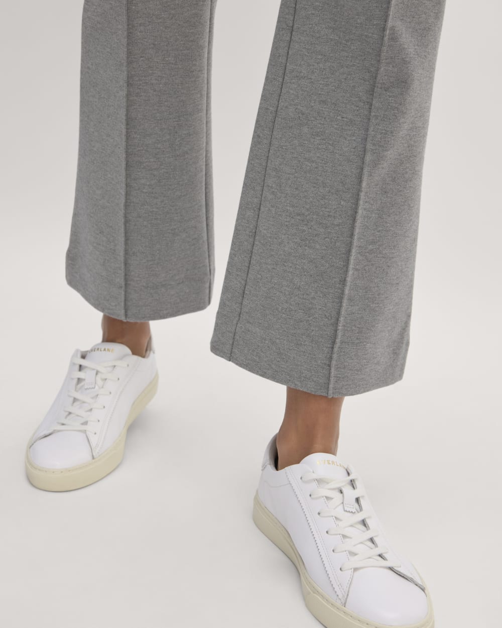 The Dream Kick Flare Pant | Mid Heather Grey - Image 6