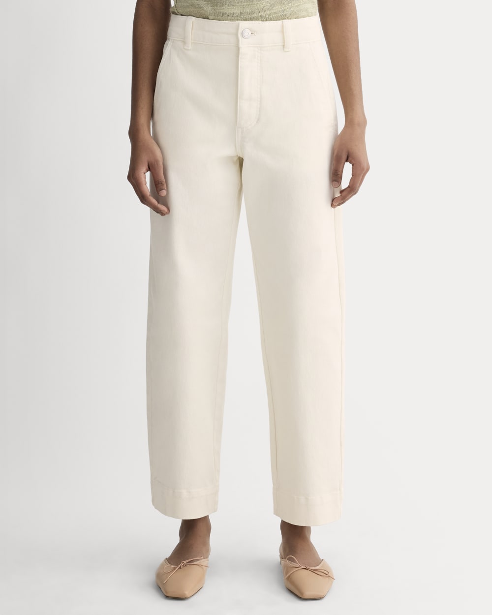 The Utility Straight-Leg Pant | Bone | 26.5 Inseam - Image 3