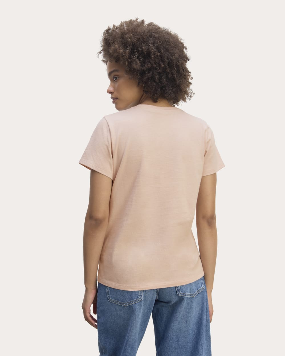 The Slim Crew in Essential Cotton | Rose Smoke - Image 4